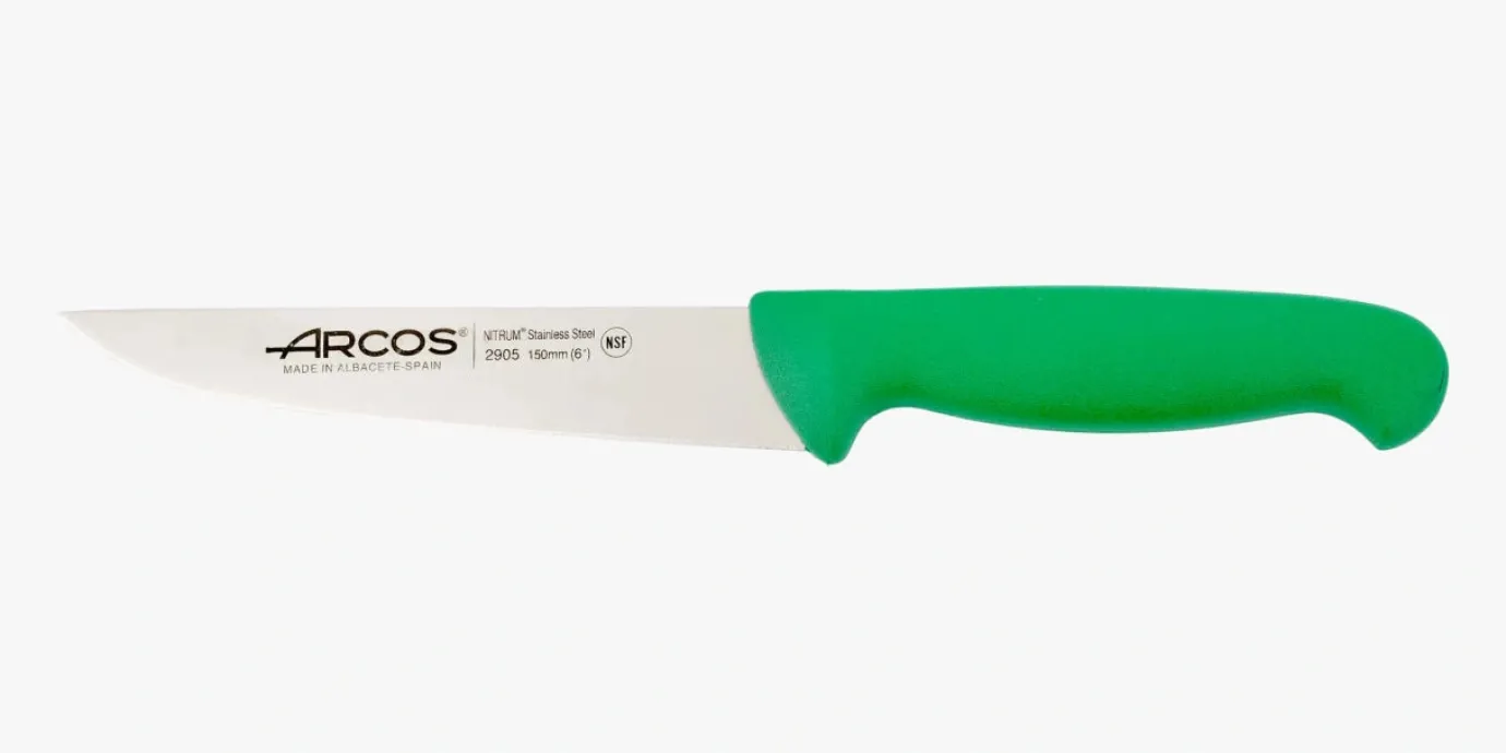 ARCOS Verduras|Cuchillo Cocina color verde Serie 2900 150 mm