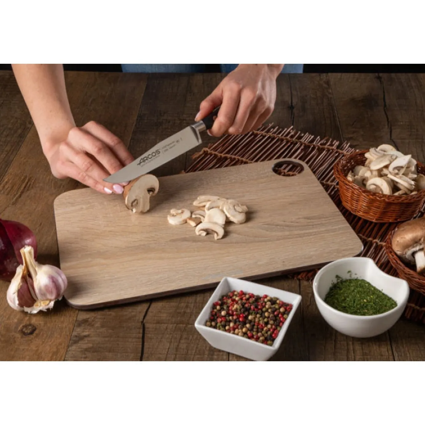 ARCOS Verduras|Cuchillo Cocina Serie Riviera 150 mm