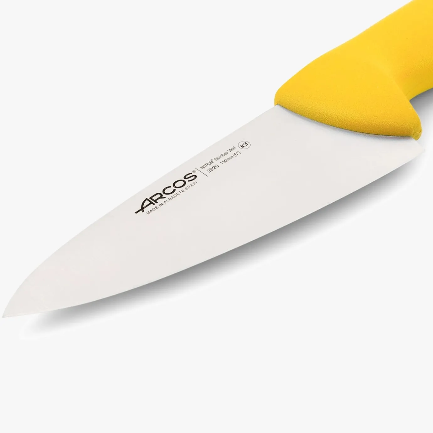 ARCOS Cocineros|Cuchillo Cocinero color amarillo Serie 2900 150 mm