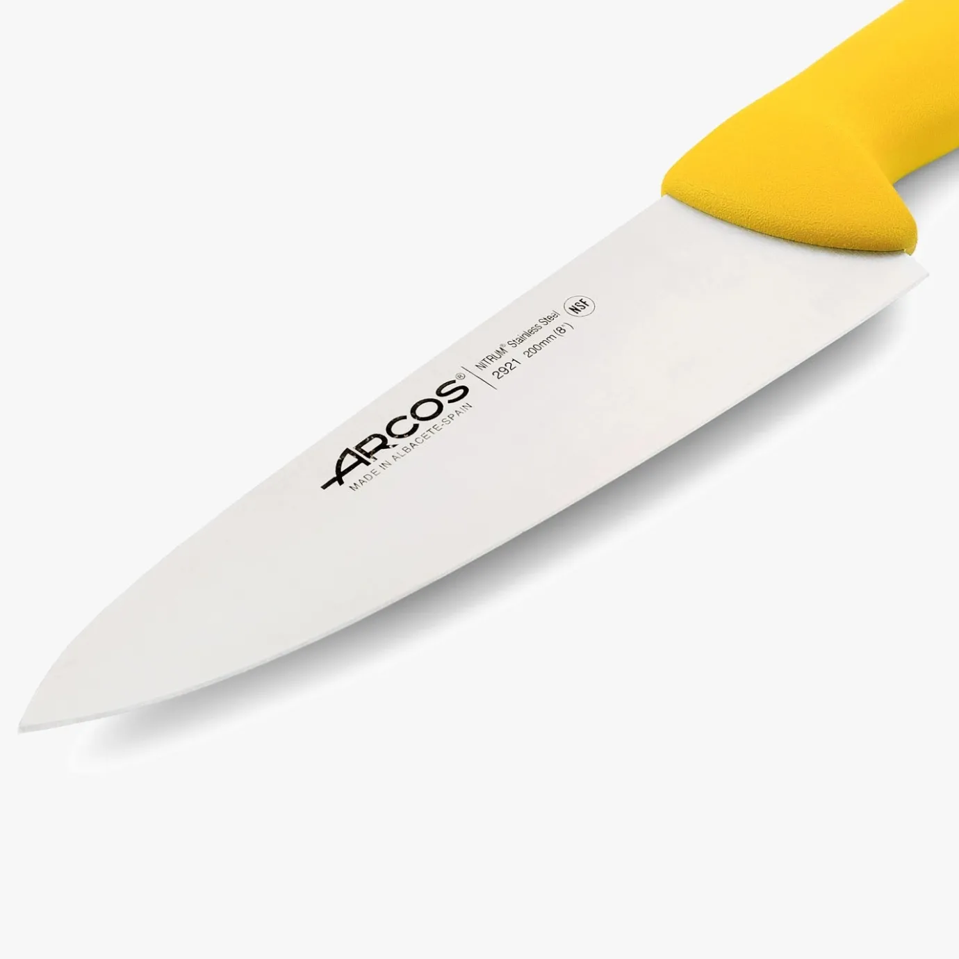 ARCOS Cocineros|Cuchillo Cocinero color amarillo Serie 2900 200 mm