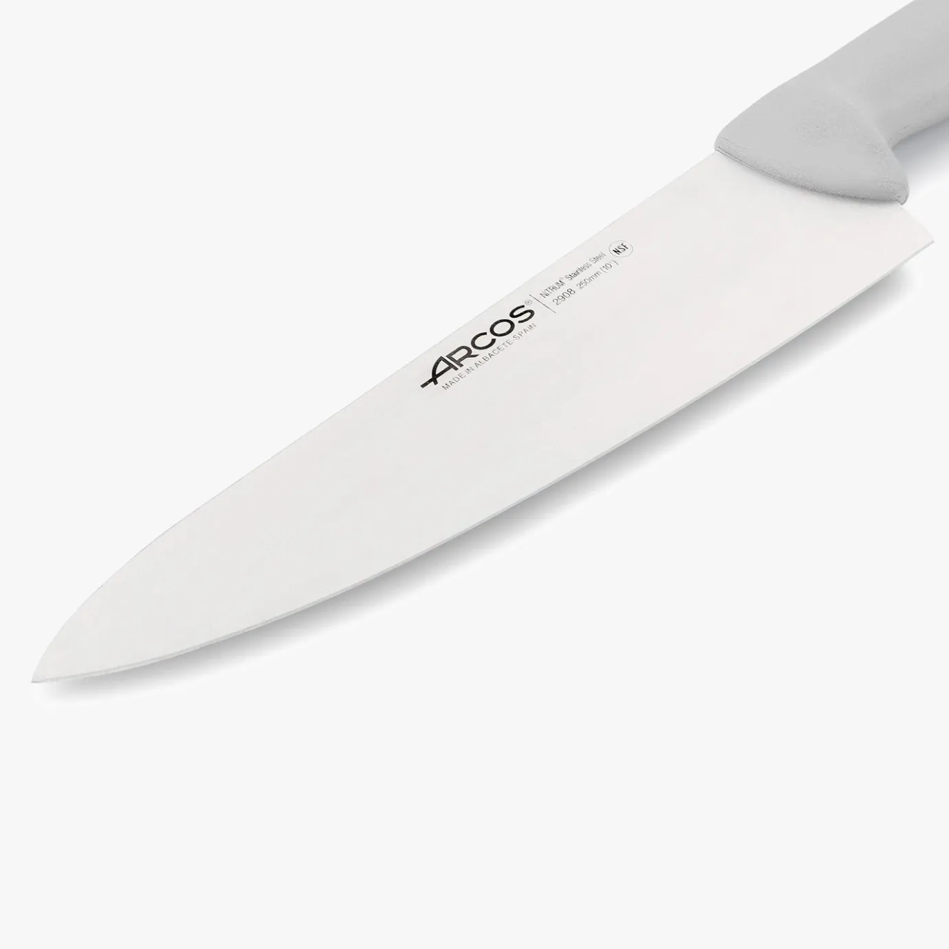ARCOS Cocineros|Cuchillo Cocinero color blanco Serie 2900 250 mm
