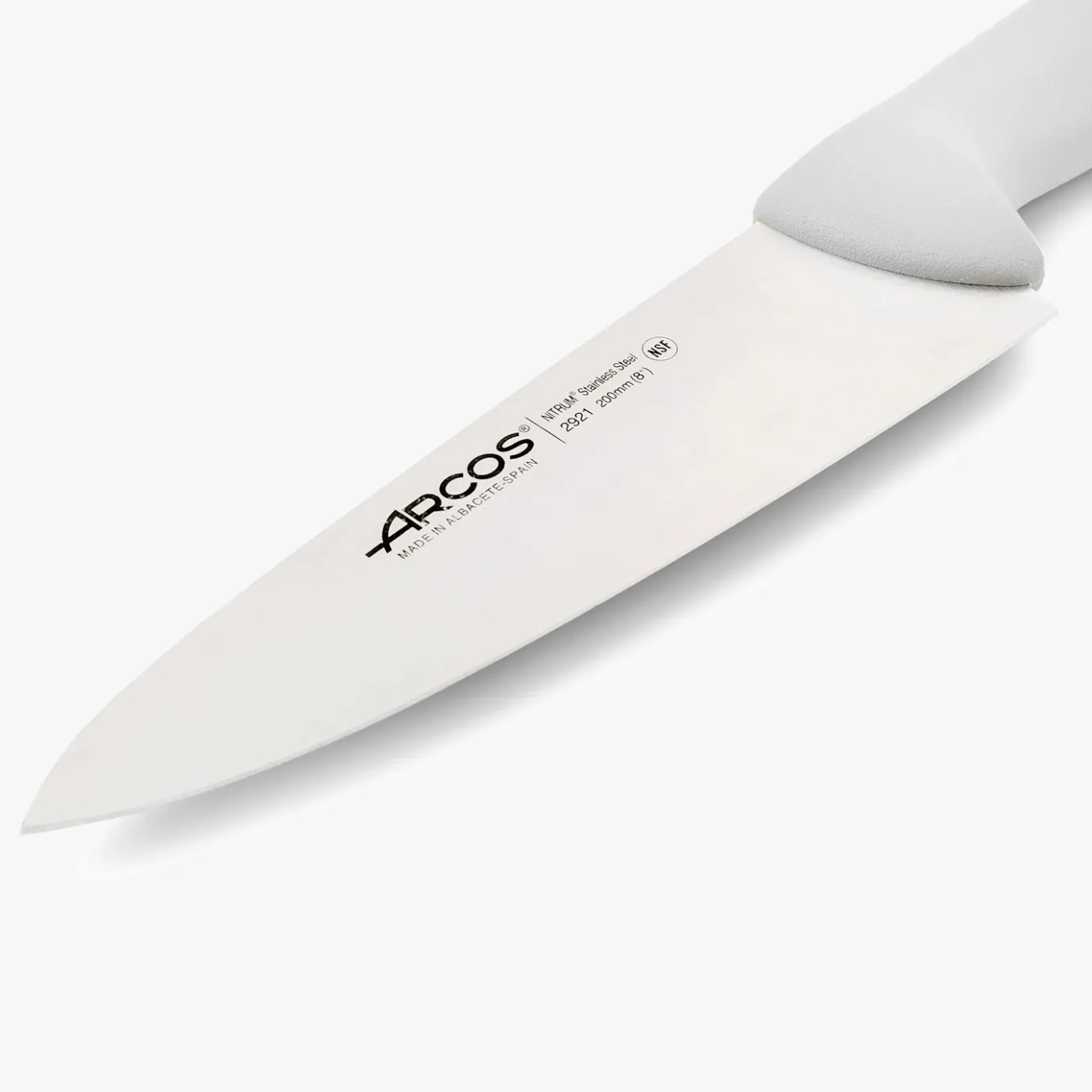 ARCOS Cocineros|Cuchillo Cocinero color blanco Serie 2900 200 mm