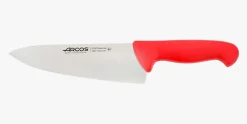 ARCOS Cocineros|Cuchillo Cocinero color rojo Serie 2900 200 mm