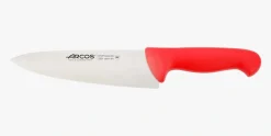 ARCOS Cocineros|Cuchillo Cocinero color rojo Serie 2900 200 mm