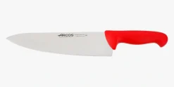 ARCOS Cocineros|Cuchillo Cocinero color rojo Serie 2900 250 mm
