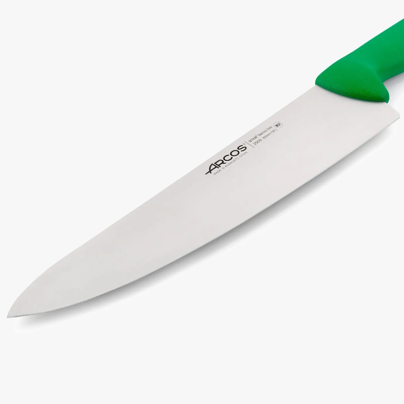 ARCOS Cocineros|Cuchillo Cocinero color verde Serie 2900 300 mm