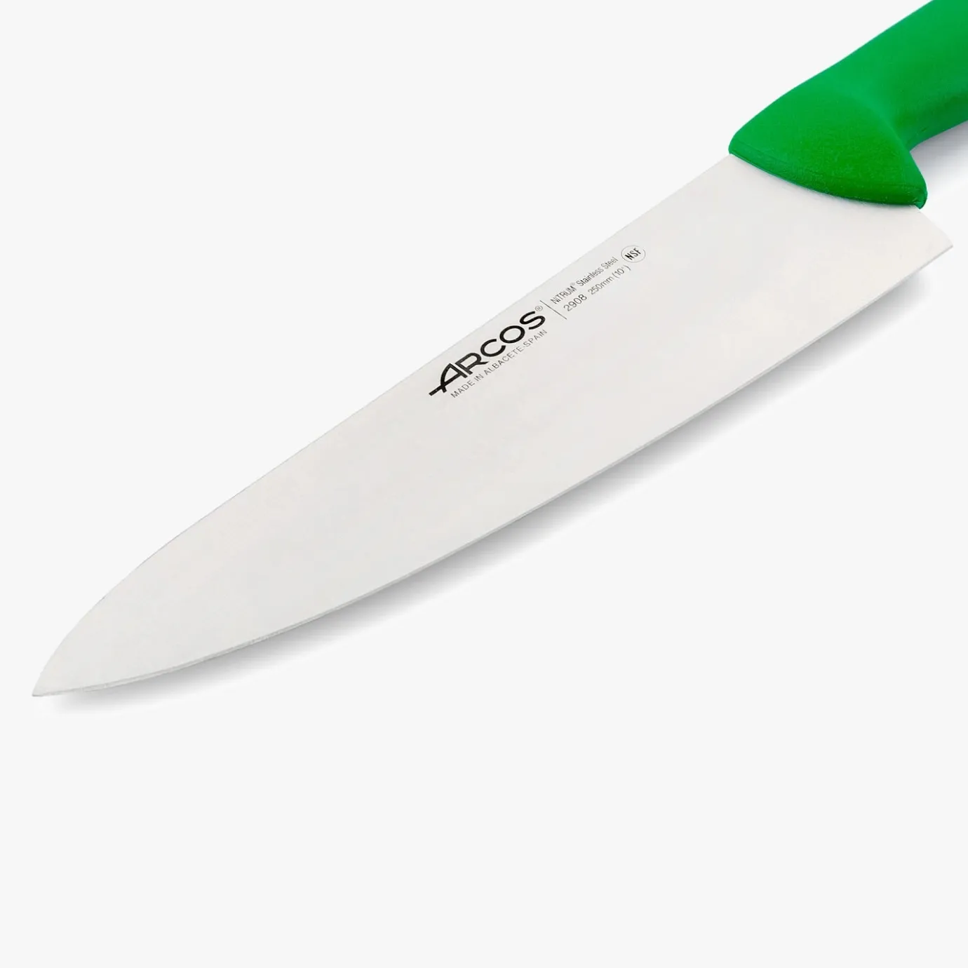ARCOS Cocineros|Cuchillo Cocinero color verde Serie 2900 250 mm