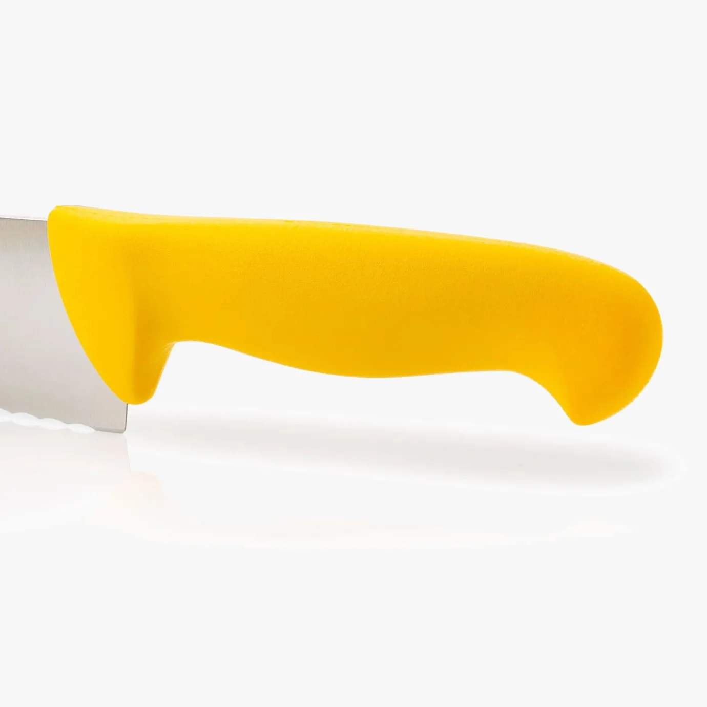 ARCOS Cocineros|Cuchillo Cocinero de Filo Serrado color amarillo Serie 2900 200 mm