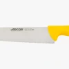 ARCOS Cocineros|Cuchillo Cocinero Filo Serrado color amarillo Serie 2900 250 mm