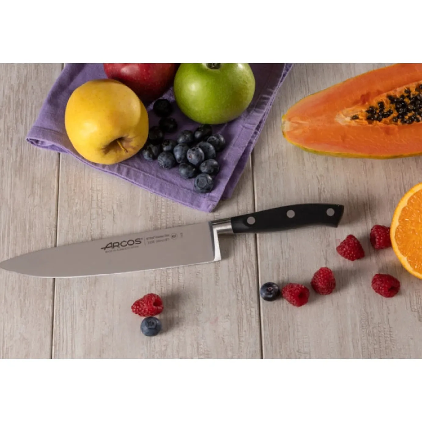 ARCOS Cocineros|Cuchillo Cocinero Serie Riviera 200 mm