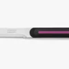 ARCOS Cuchillos Para Mesa|Cuchillo Desayuno Negro-Fucsia 100 mm