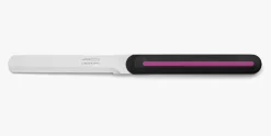 ARCOS Cuchillos Para Mesa|Cuchillo Desayuno Negro-Fucsia 100 mm