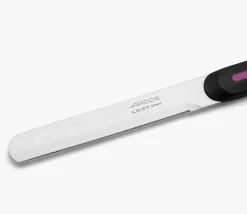 ARCOS Cuchillos Para Mesa|Cuchillo Desayuno Negro-Fucsia 100 mm