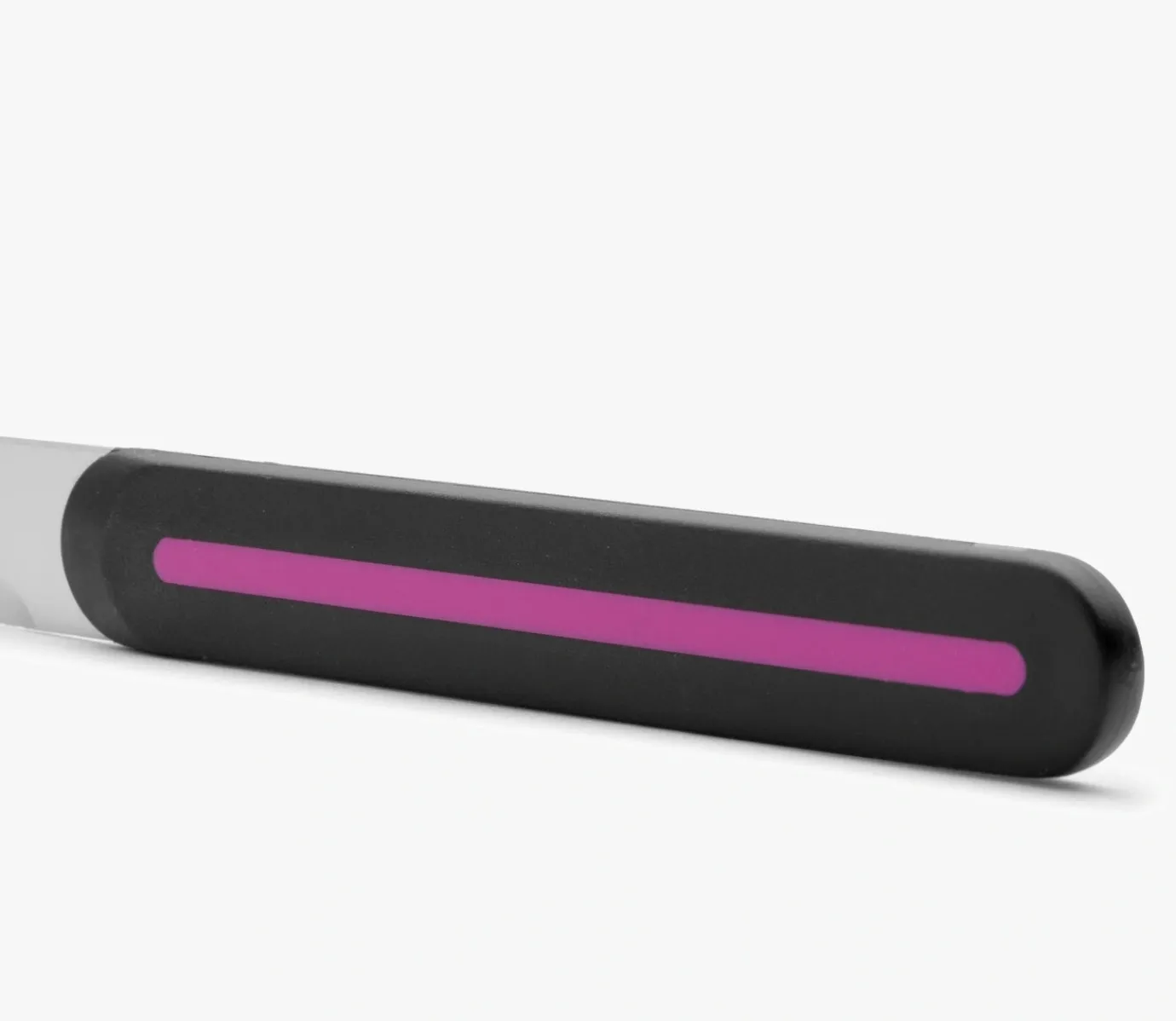 ARCOS Cuchillos Para Mesa|Cuchillo Desayuno Negro-Fucsia 100 mm