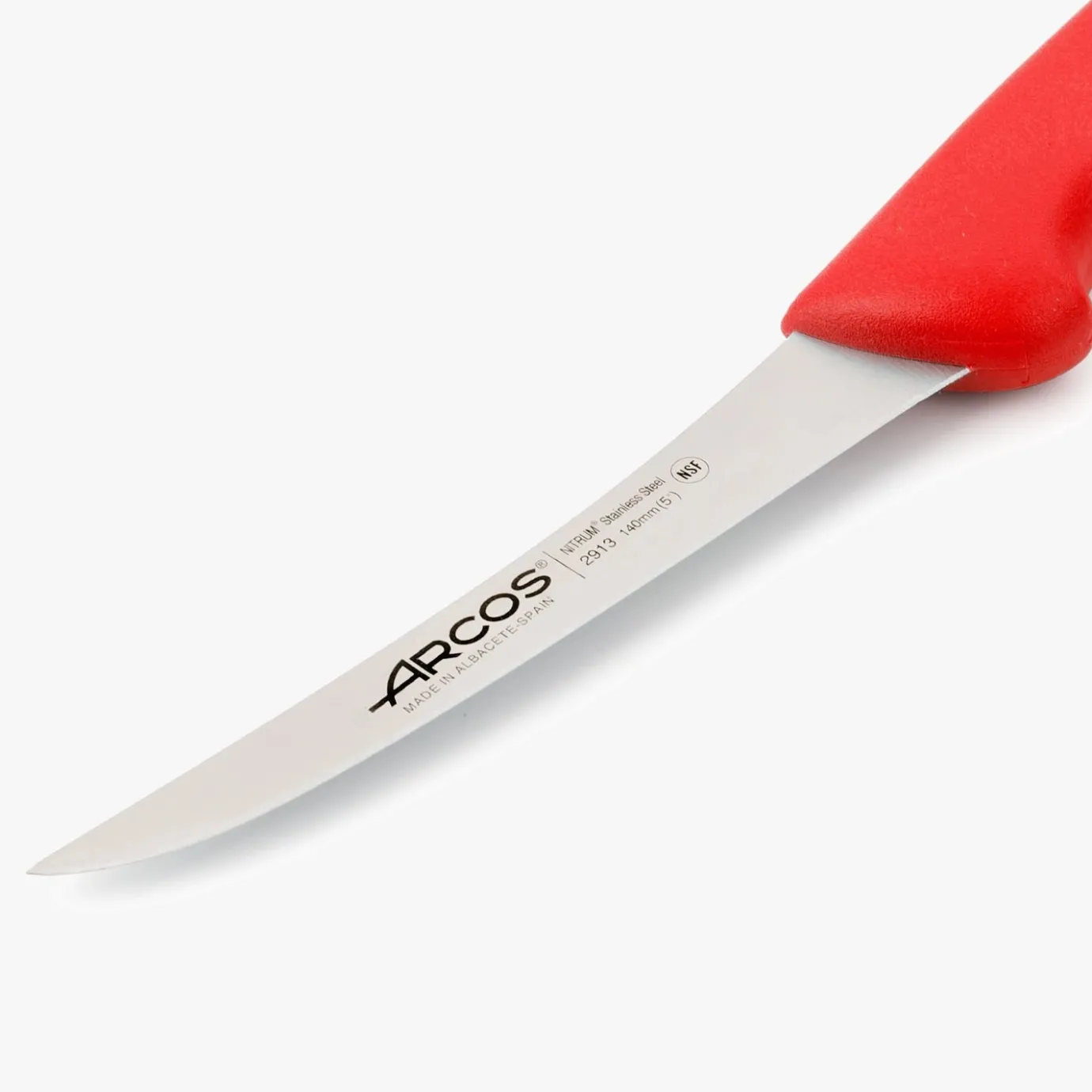 ARCOS Cuchillos Para Carne|Deshuesadores|Cuchillo Deshuesador color rojo Serie 2900 140 mm