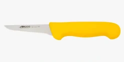 ARCOS Cuchillos Para Carne|Deshuesadores|Cuchillo Deshuesador color amarillo Serie 2900 100 mm