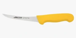 ARCOS Cuchillos Para Carne|Deshuesadores|Cuchillo Deshuesador color amarillo Serie 2900 140 mm