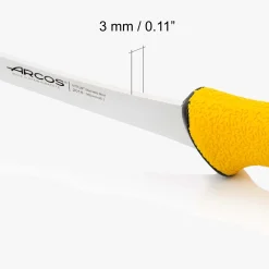 ARCOS Deshuesadores|Cuchillo Deshuesador Rígido Serie Dúo Pro 160 mm Punta Biselada