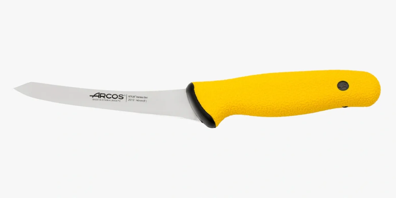 ARCOS Deshuesadores|Cuchillo Deshuesador Rígido Serie Dúo Pro 140 mm Punta Biselada