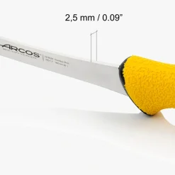 ARCOS Deshuesadores|Cuchillo Deshuesador Semi Rígido Serie Dúo Pro 160 mm Punta Biselada