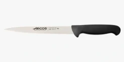 ARCOS Cuchillos Para Carne|Fileteadores|Cuchillo Fileteador color negro Serie 2900 190 mm