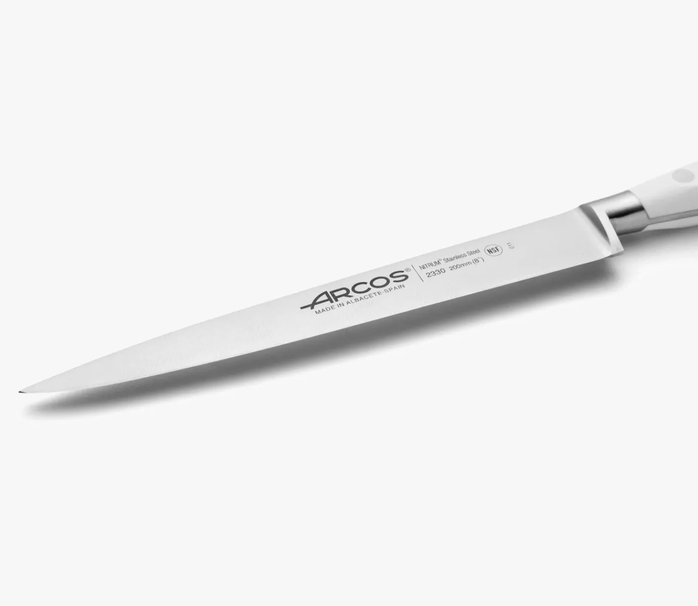 ARCOS Cuchillos Para Pescado|Cuchillos Para Carne|Cuchillo Fileteador Riviera Blanc 200 mm