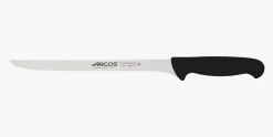 ARCOS Jamoneros|Cuchillo Jamonero Color negro Serie 2900 240 mm