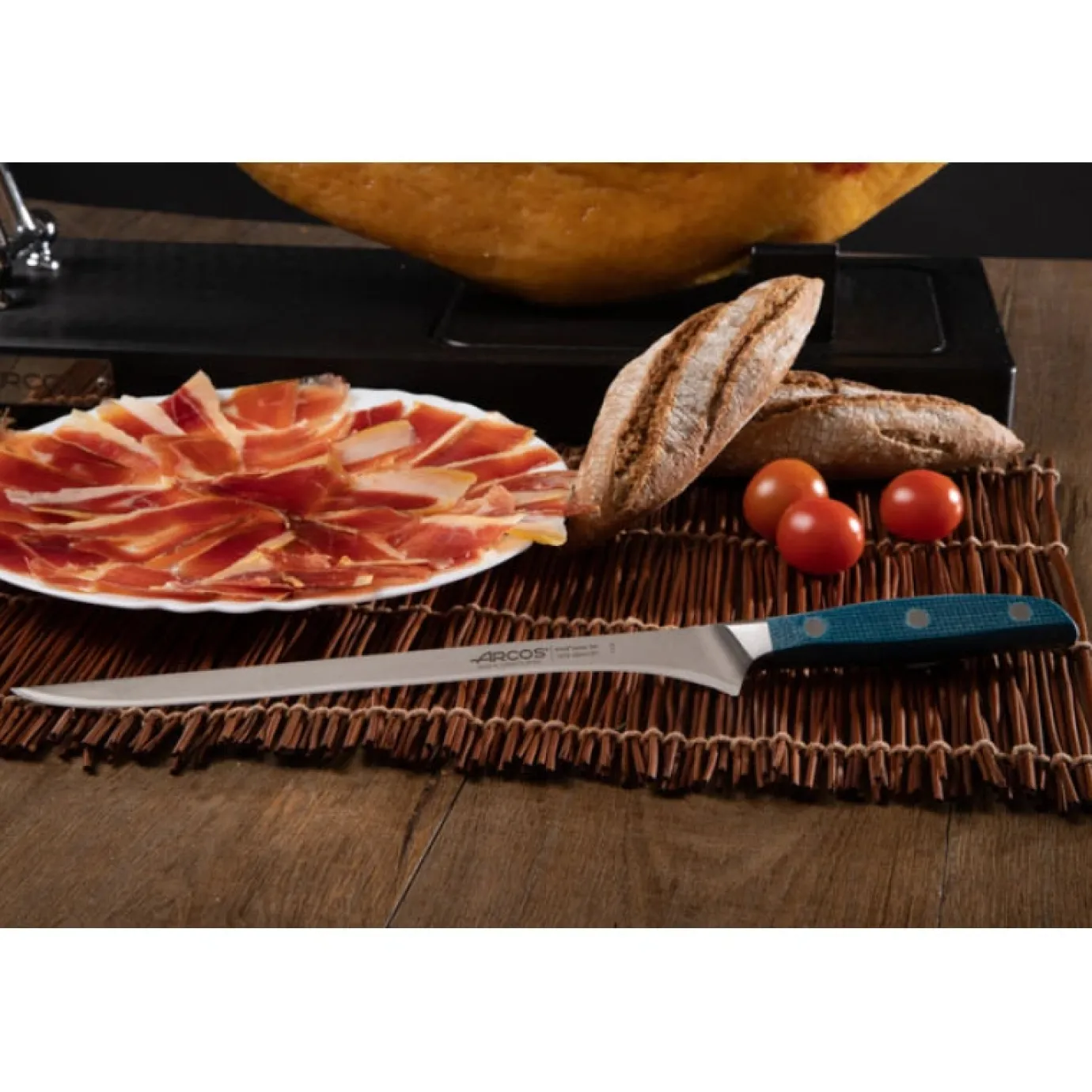 ARCOS Cuchillos Para Carne|Jamoneros|Cuchillo Jamonero Serie Brooklyn 250 mm