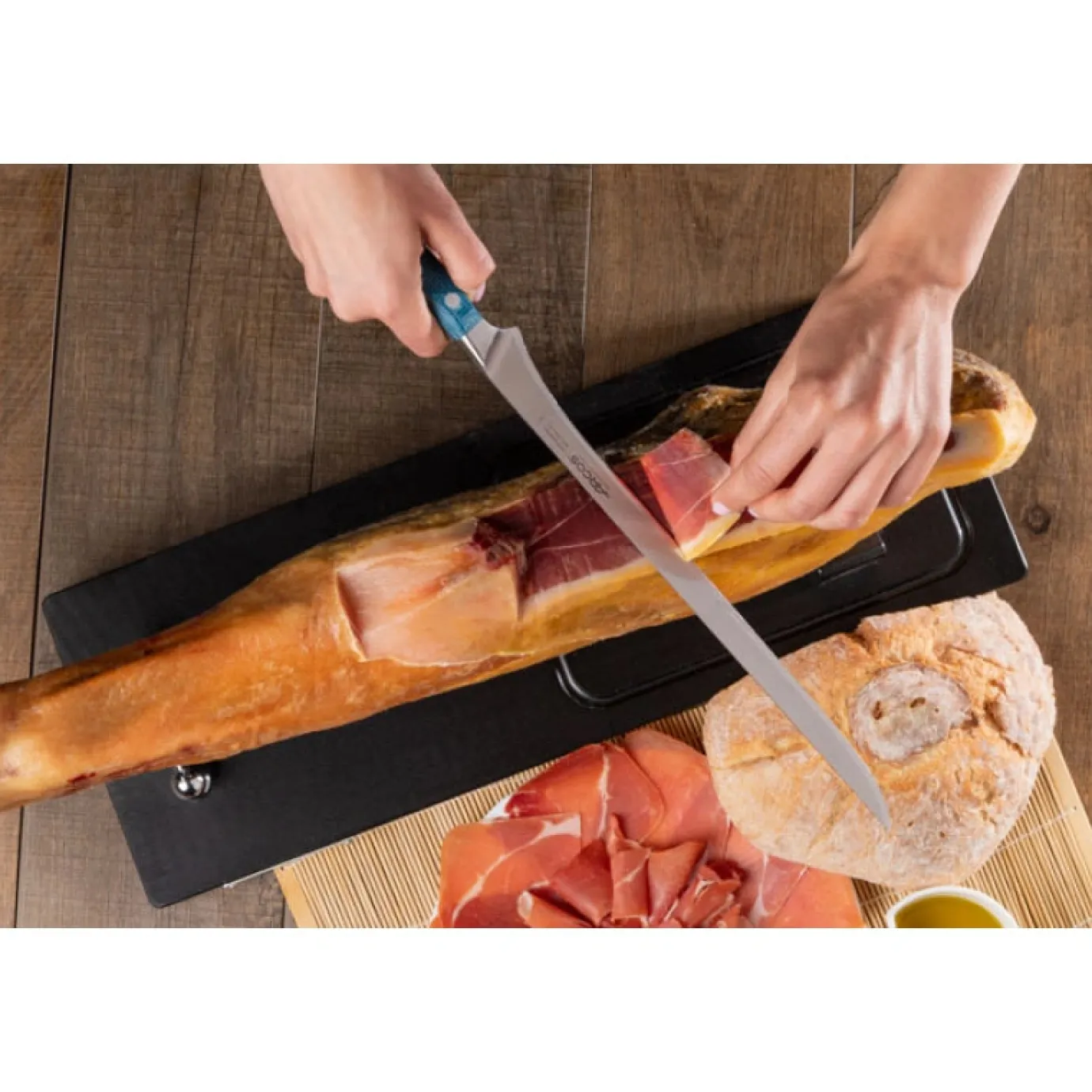 ARCOS Cuchillos Para Carne|Jamoneros|Cuchillo Jamonero Serie Brooklyn 300 mm