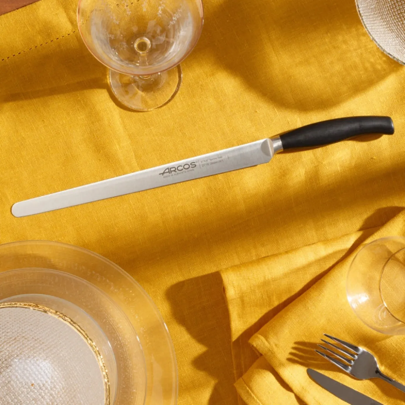 ARCOS Cuchillos Para Carne|Jamoneros|Cuchillo Jamonero Serie Clara 250 mm