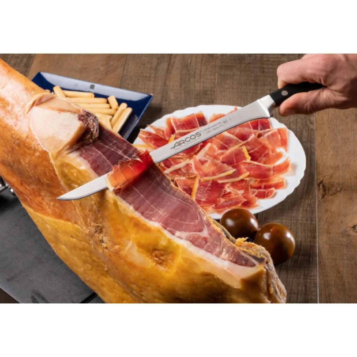 ARCOS Jamoneros|Cuchillo jamonero Serie Ópera 250 mm