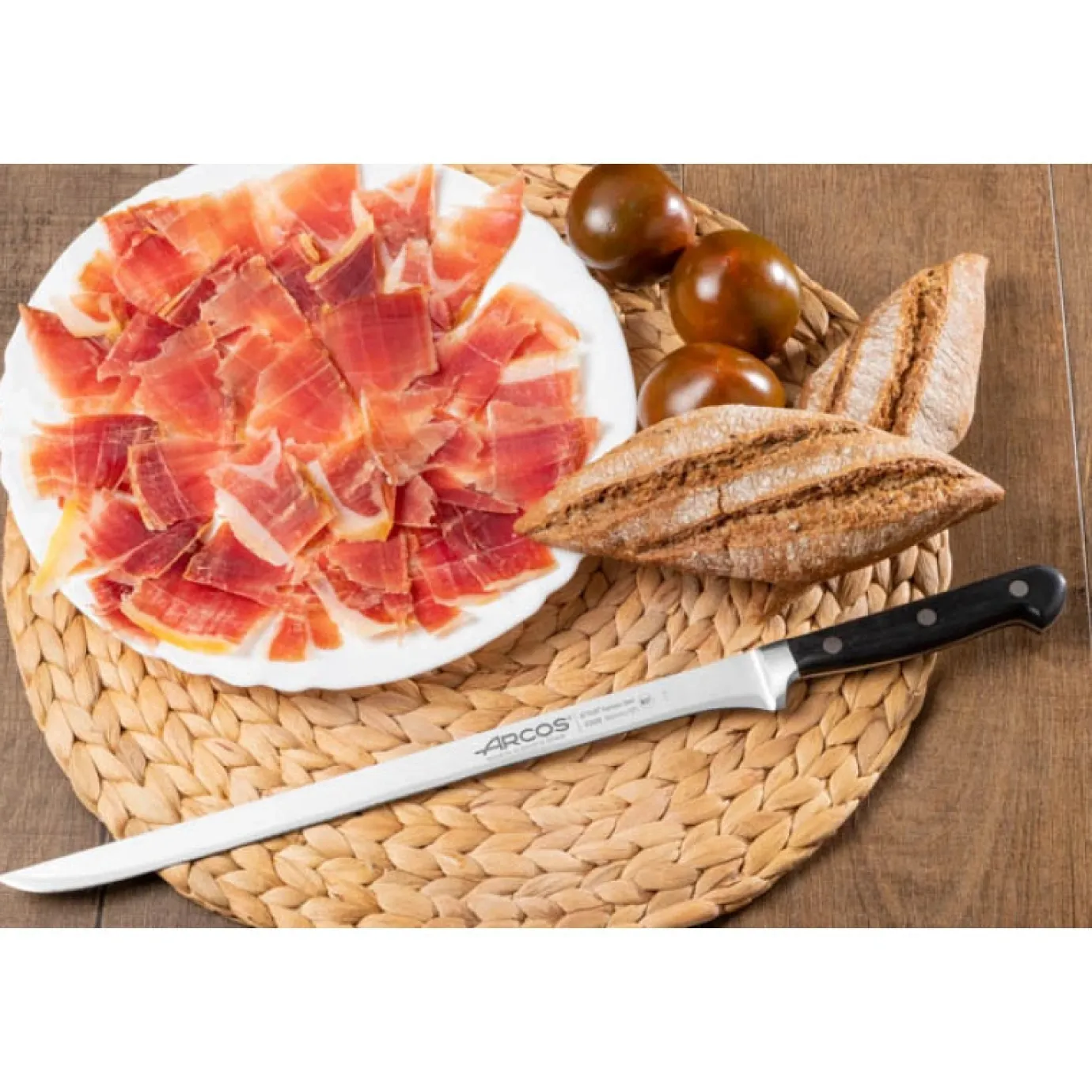 ARCOS Jamoneros|Cuchillo jamonero Serie Ópera 300 mm