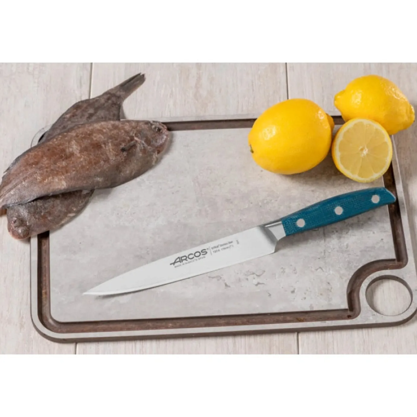 ARCOS Cuchillos Para Pescado|Lenguado|Cuchillo Lenguado Serie Brooklyn 170 mm