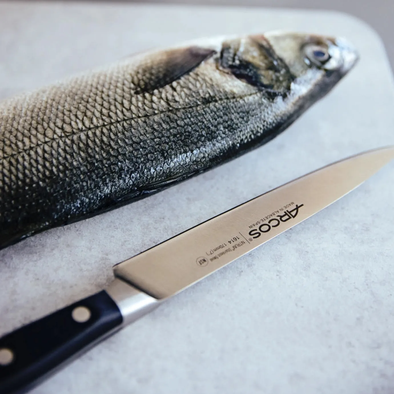 ARCOS Cuchillos Para Pescado|Lenguado|Cuchillo Lenguado Serie Manhattan 170 mm