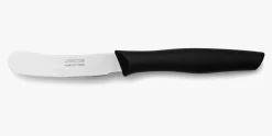 ARCOS Mantequilla|Cuchillo Mantequilla Color Negro Serie Nova 90 mm