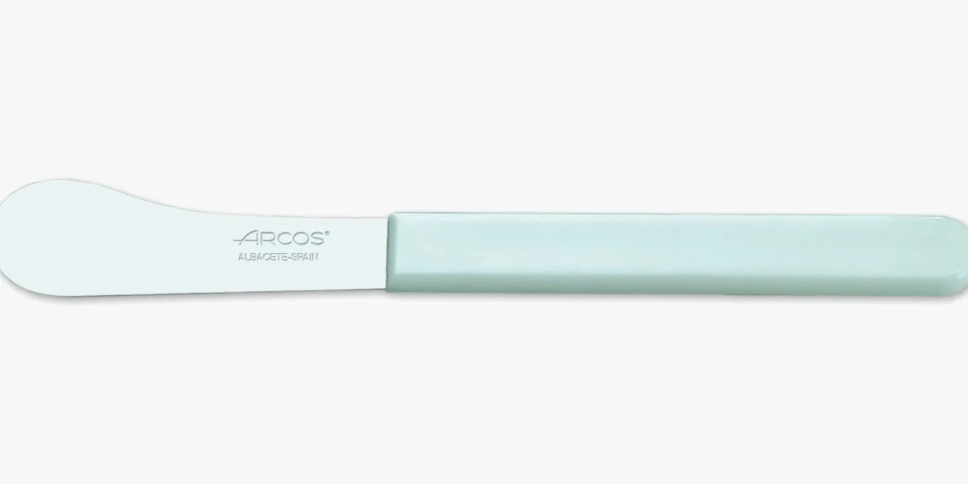 ARCOS Mantequilla|Cuchillo Mantequilla Color Blanco 70 mm