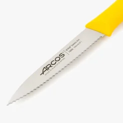 ARCOS Mondadores|Cuchillo Mondador Color Amarillo Perlado Serie Nova 100 mm