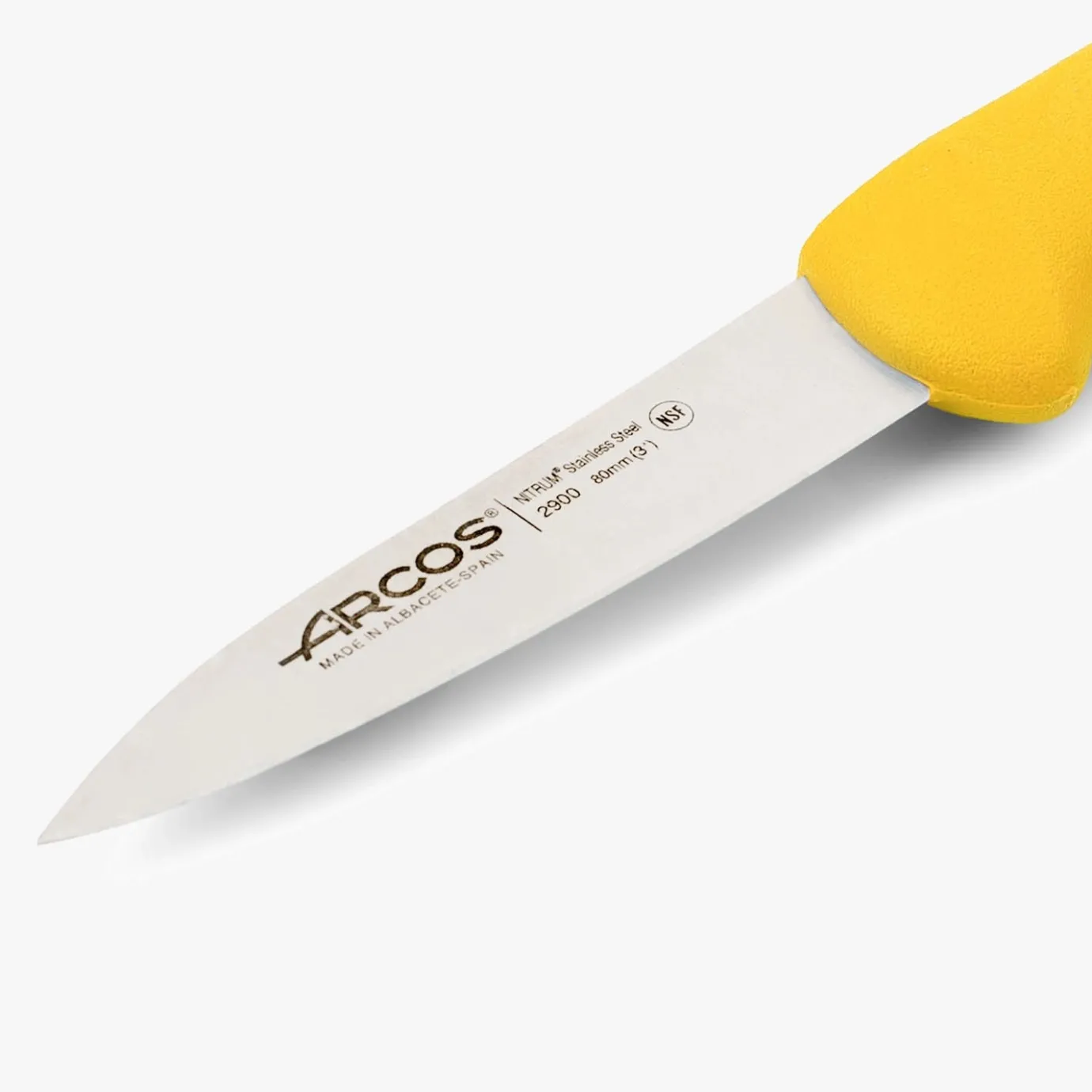 ARCOS Mondadores|Cuchillo Mondador color amarillo Serie 2900 80 mm