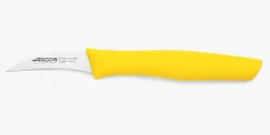 ARCOS Mondadores|Cuchillo mondador Color Amarillo Serie Nova 60 mm