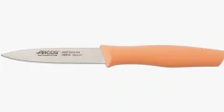 ARCOS Mondadores|Cuchillo Mondador Color Coral Serie Nova 100 mm