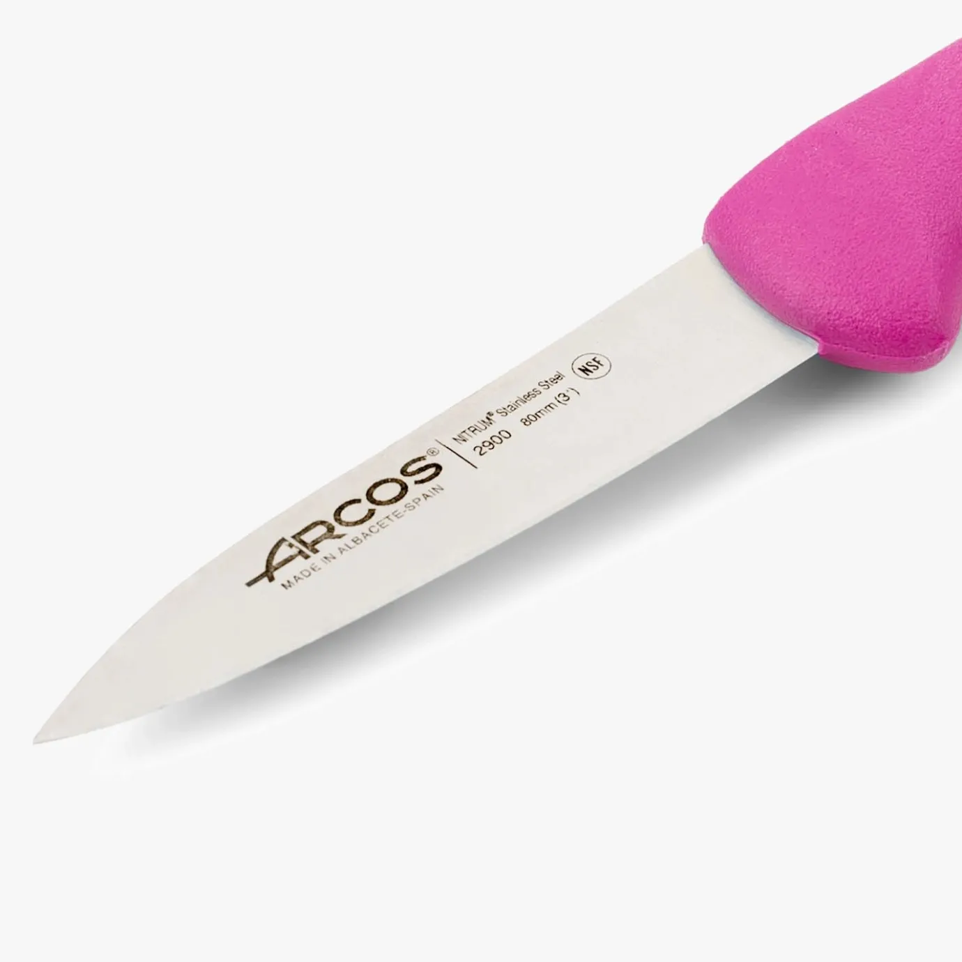 ARCOS Mondadores|Cuchillo Mondador Color Fucsia Serie 2900 80 mm
