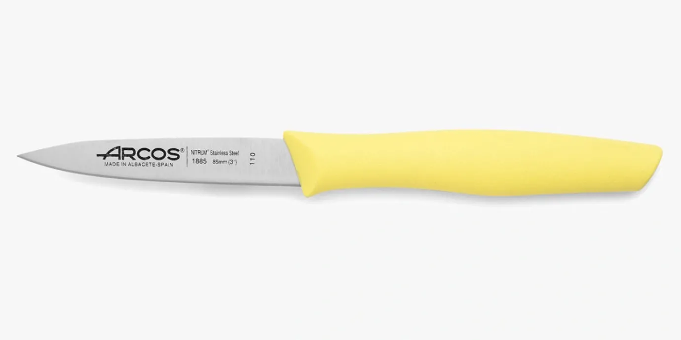 ARCOS Mondadores|Cuchillo Mondador Color Limón Serie Nova 85 mm