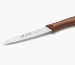 ARCOS Mondadores|Cuchillo Mondador Color Marrón Serie Nova 100 mm