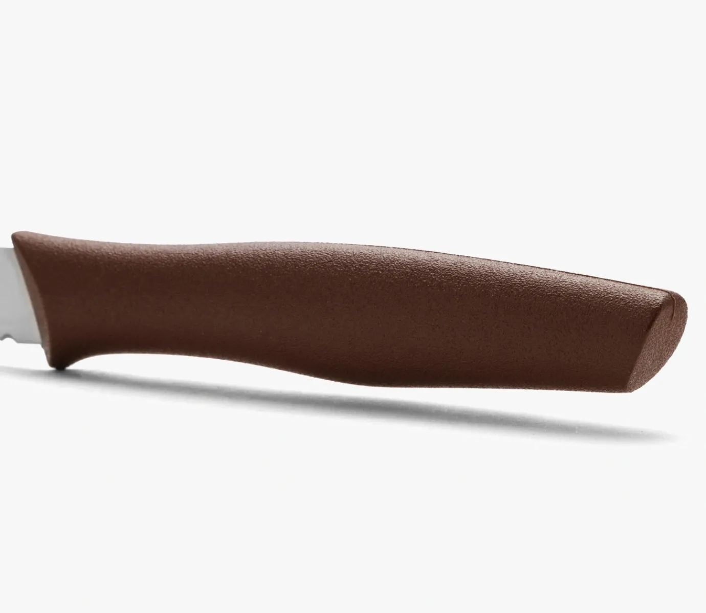 ARCOS Mondadores|Cuchillo Mondador Color Marrón Serrado Serie Nova 100 mm