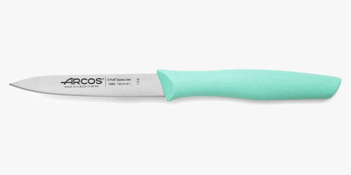 ARCOS Mondadores|Cuchillo Mondador Color Menta Serie Nova 100 mm
