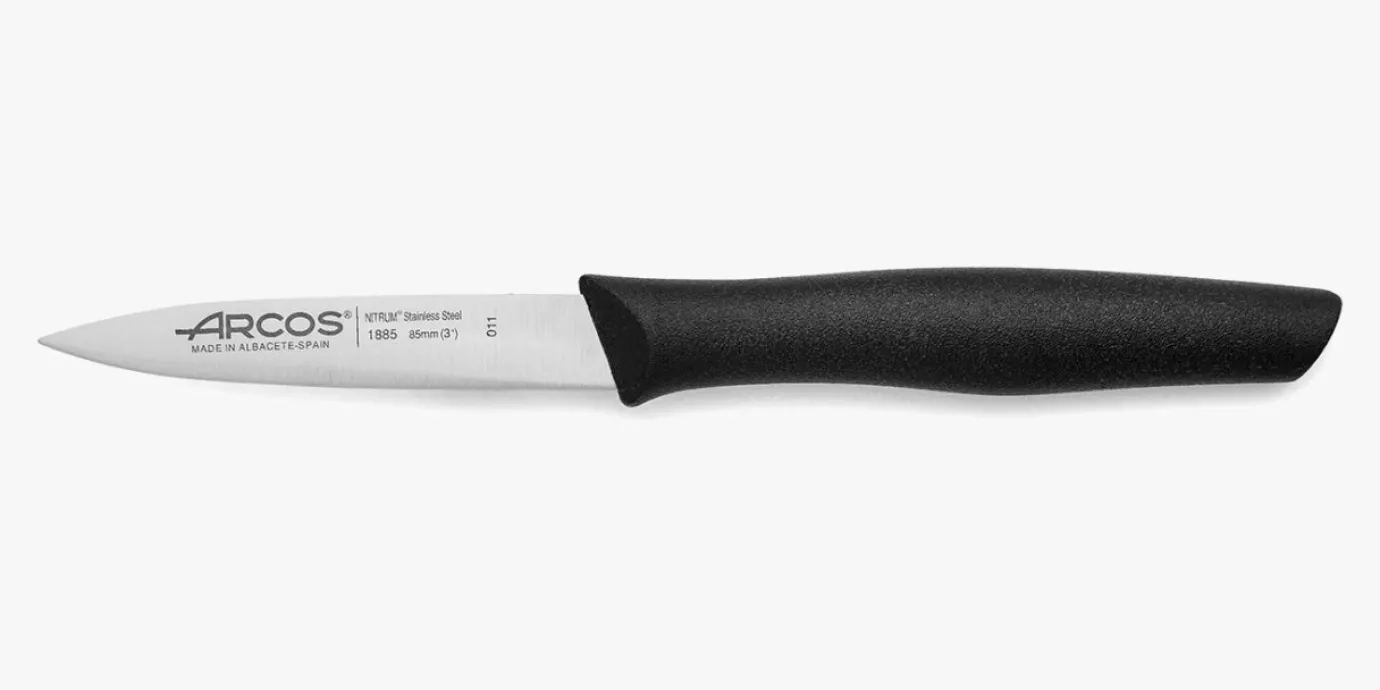 ARCOS Mondadores|Cuchillo Mondador Color Negro Serie Nova 85 mm