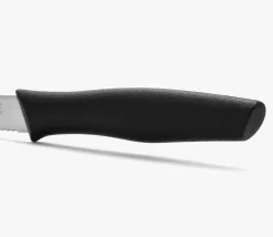 ARCOS Mondadores|Cuchillo Mondador Color Negro con Sierra Serie Nova 85 mm