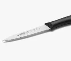 ARCOS Mondadores|Cuchillo Mondador Color Negro Perlado Serie Nova 100 mm