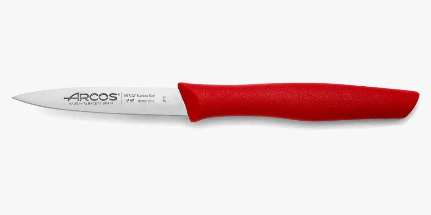 ARCOS Mondadores|Cuchillo Mondador Color Rojo Serie Nova 85 mm