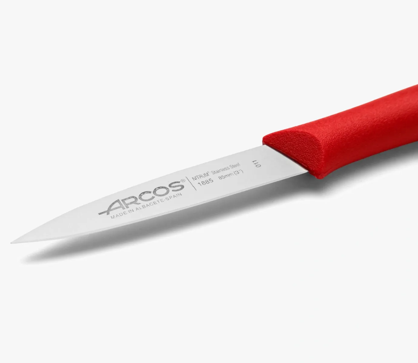 ARCOS Mondadores|Cuchillo Mondador Color Rojo Serie Nova 85 mm